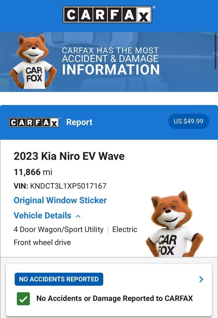 2023 Kia Niro EV Wave