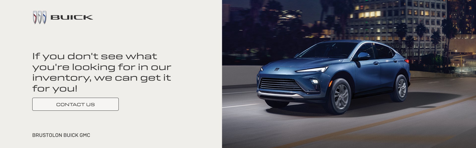 Contact us for inventory