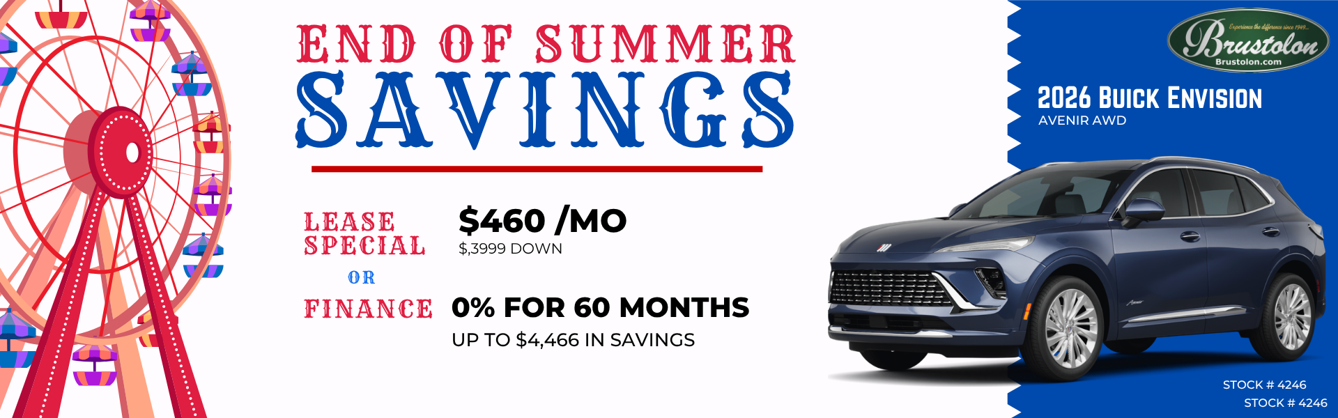 End of Summer Savings