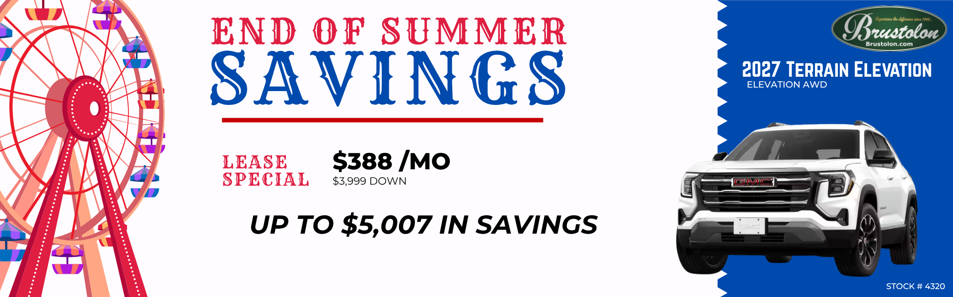 End of Summer Savings